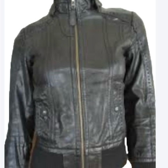 leather jacket 🇨🇦 Mackage Jerry like - Picture 2 of 6